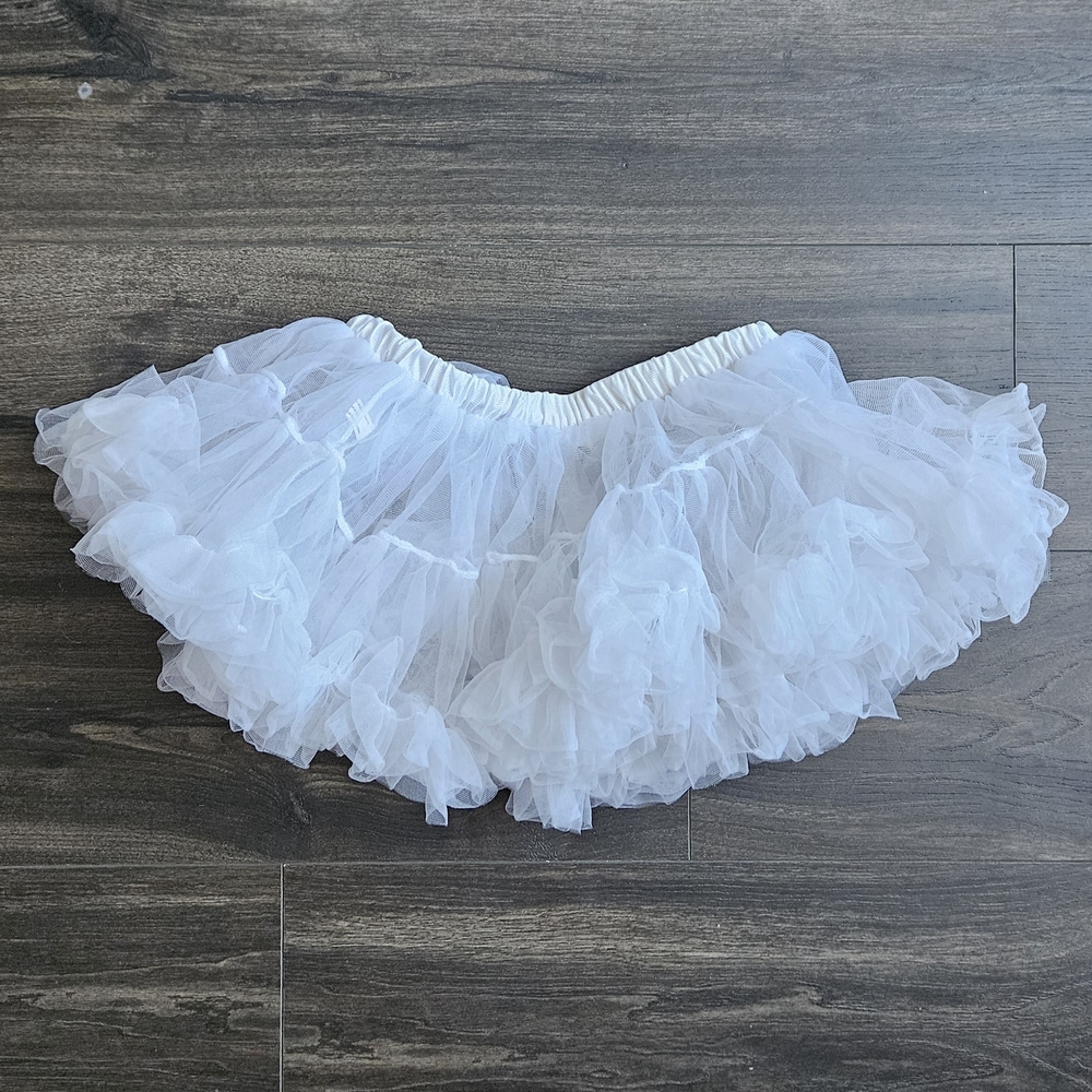 Leg Avenue White Tulle Halloween Costume Skirt